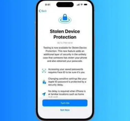 小板镇苹果授权维修店分享被盗设备保护功能开启方法