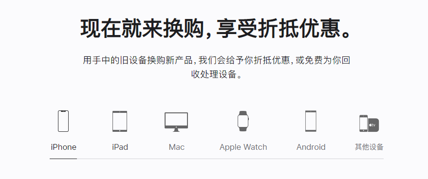 小板镇苹果手机维修分享iPhone以旧换新的去处 