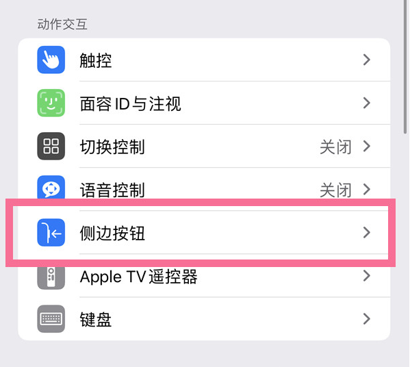 小板镇苹果14维修店分享iPhone14 Plus侧键双击下载功能关闭方法 