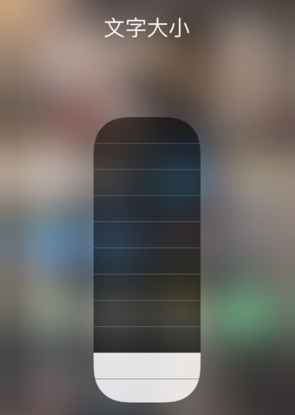 小板镇苹果手机维修分享小技巧：在 iPhone 控制中心快速调节字体大小 